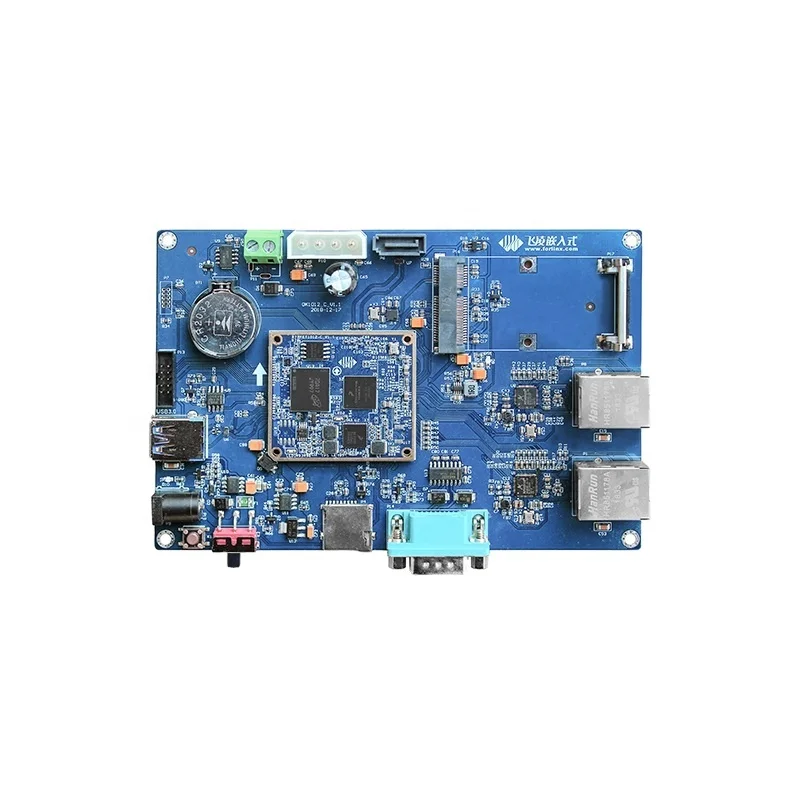  LS1012A макетная плата Ubuntu с двойным Ethernet и встроенным USB3.0 SATA PCIe