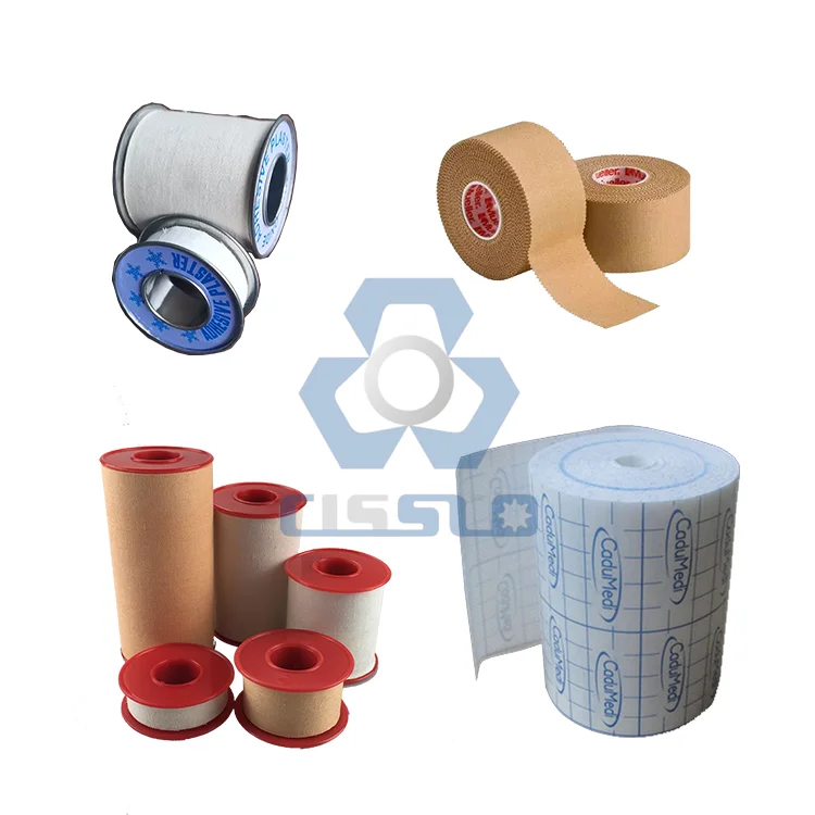 New model CS216 Medical cotton cloth adhesive tape roll making machine