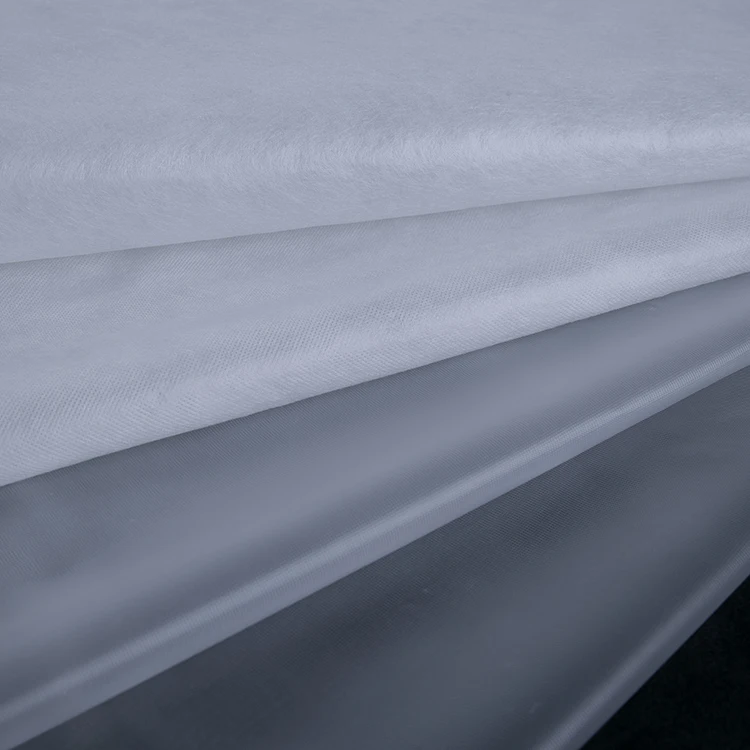 Oeko Tex standard clothing embroidery dissolving backing embossed 25mu cold water soluble pva plastic film