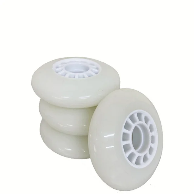 Factory Direct 64mm Inline Skate Wheels Professional Patines Inline Skate Wheels with Flashing Roller