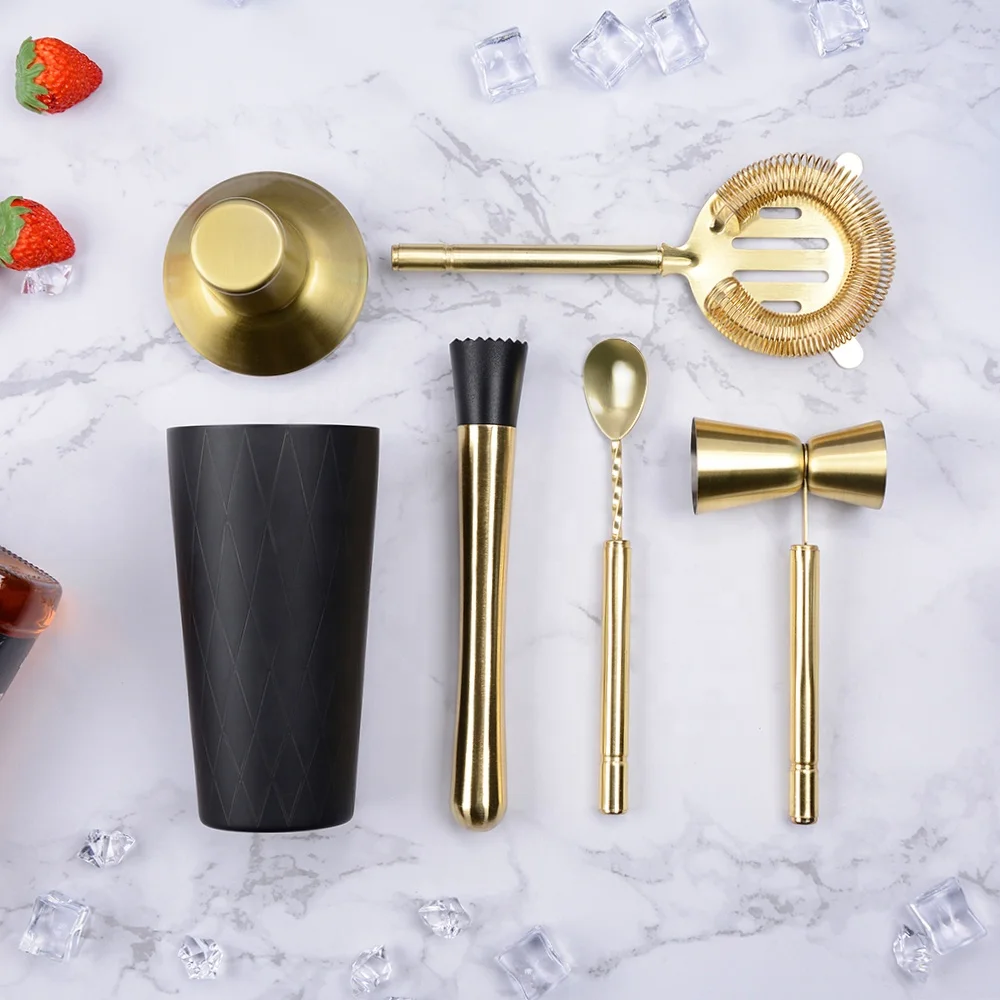 KLP сублимационные заготовки, инструменты для бара, набор для коктейлей шампанского, набор коктейльных шейкеров, набор для бармена