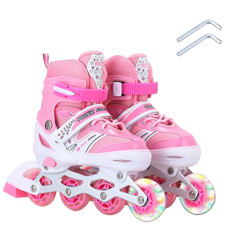 Rollers for machine  skates  shoes moving for girls  adjustable 4 roller skate