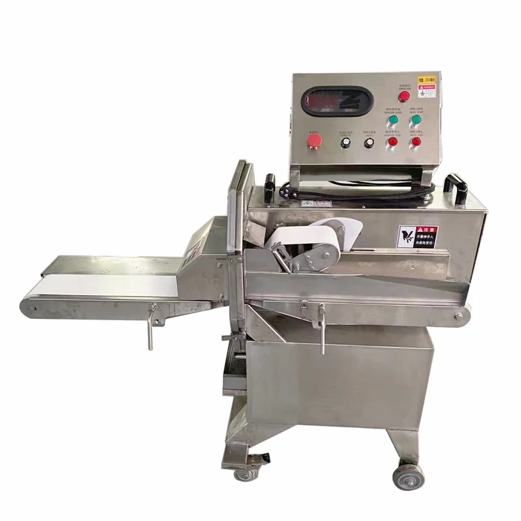 Bacon Cooked Meat Sausage Roll Cutter Bacon Slicer Slicing Cutting Machine