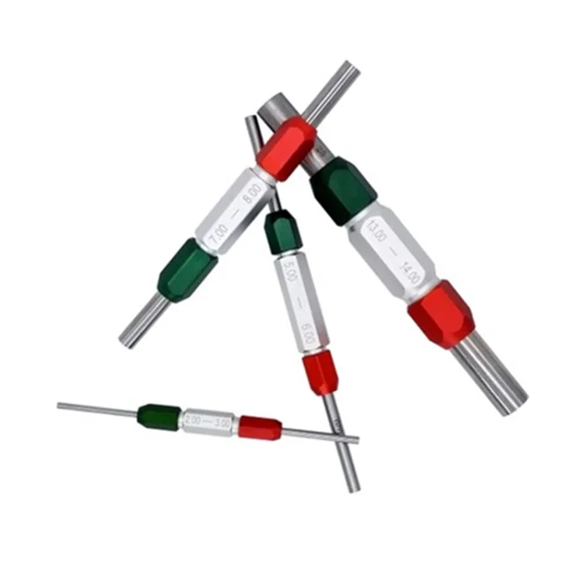 Aluminum Alloy Pin Gage Handle Double End Go No Go Gauge