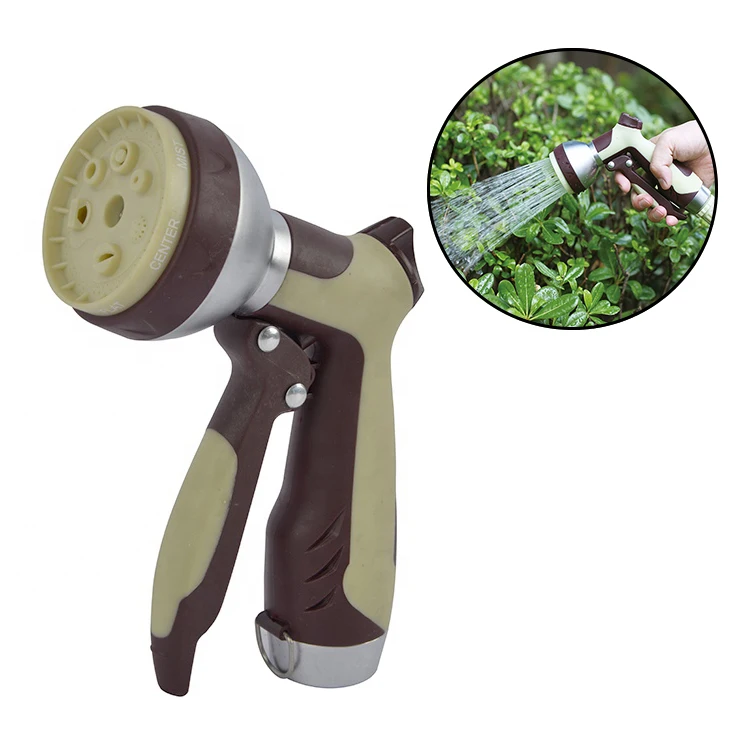 Winslow & Ross 7 patterns water mist hose spray nozzle home use garden water hose nozzle sprayer gun