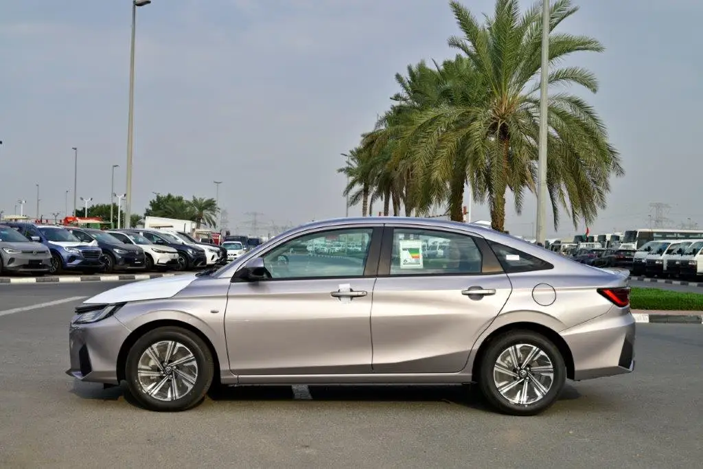 Perfect affordable Used TOYOTA YARIsS Y+ 1.3L 2024 MODEL YEAR PETROL CVT SILVER COLOR cars   Ready to  go