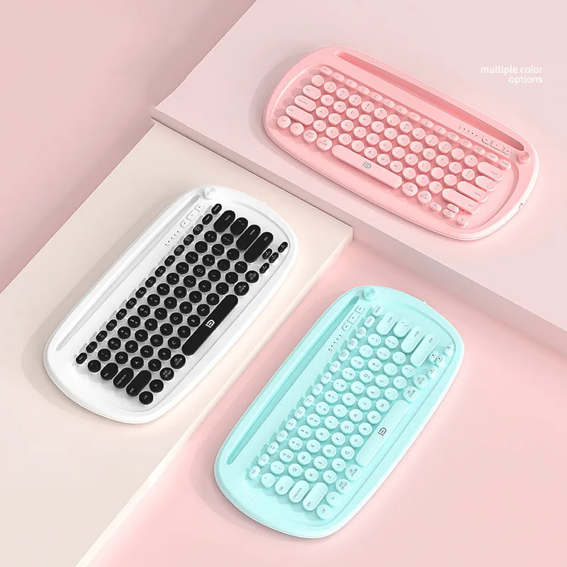 Dual-mode wireless 2.4G BT V3.0 &5.0 keyboard desktop laptop mobile phone tablet keyboard for ipad