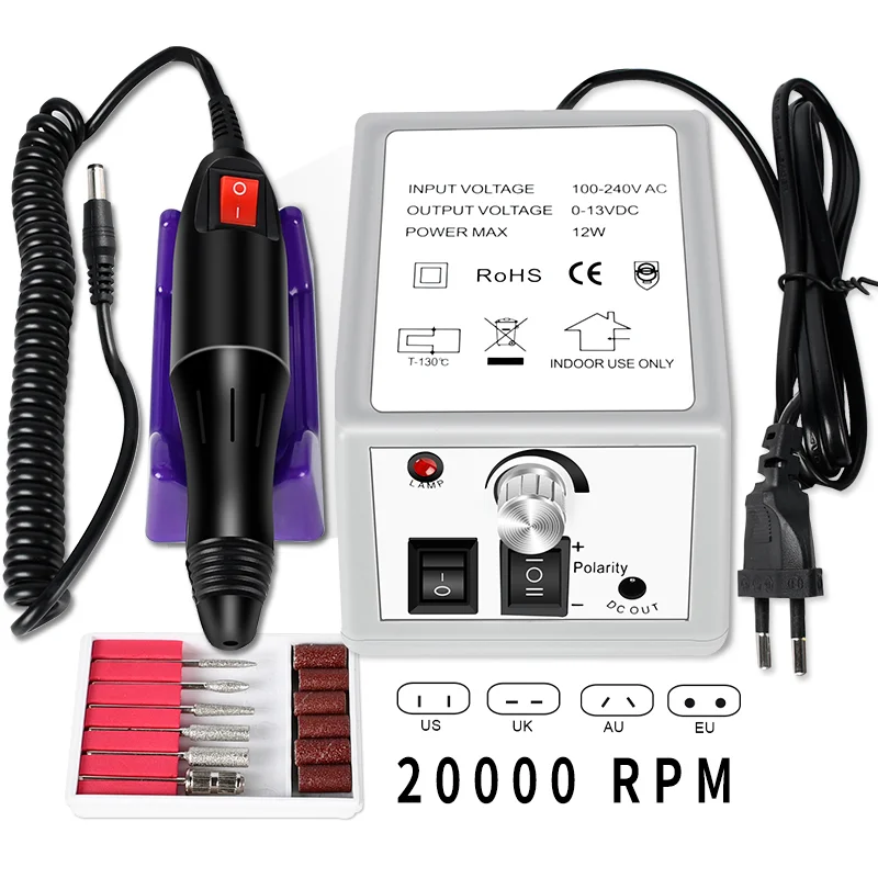 Professional  Cutter Sets for Manicure Gel Cuticle Remover  Manicure Pedicure Shape Carve Polish Nail Machine
