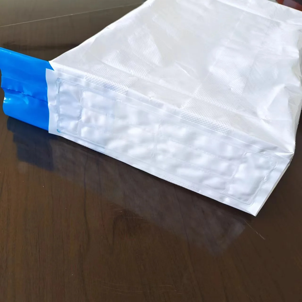 Factory direct supply two ply plastic  LDPE  valve bag  for  20 kg -25 kg  polylster resin   packing