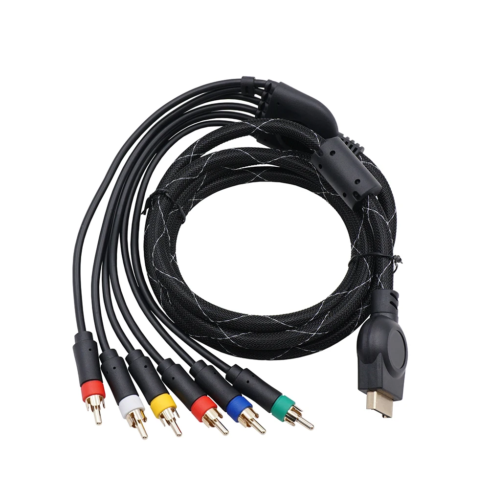 1.8m/6FT Multi Component AV cable For Playstation 2 PS3 PS2 Component Cable