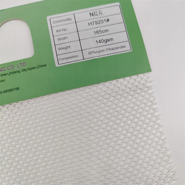 Satisfactory Price Hot Sale High Quality Unique Romantic 140Gsm 95% Nylon 5% Spandex Mesh Fabric Jacquard For Garment