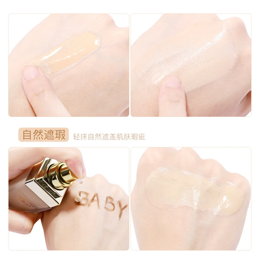 Foundation Hot sale Waterproof Cream Makeup Foundation whitening Face liquid foundation private label
