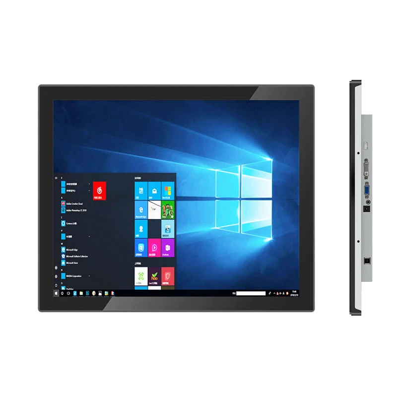 19 inch monitor industrial monitor 1000 cd/m2 waterproof touch screen monitor 19 inch