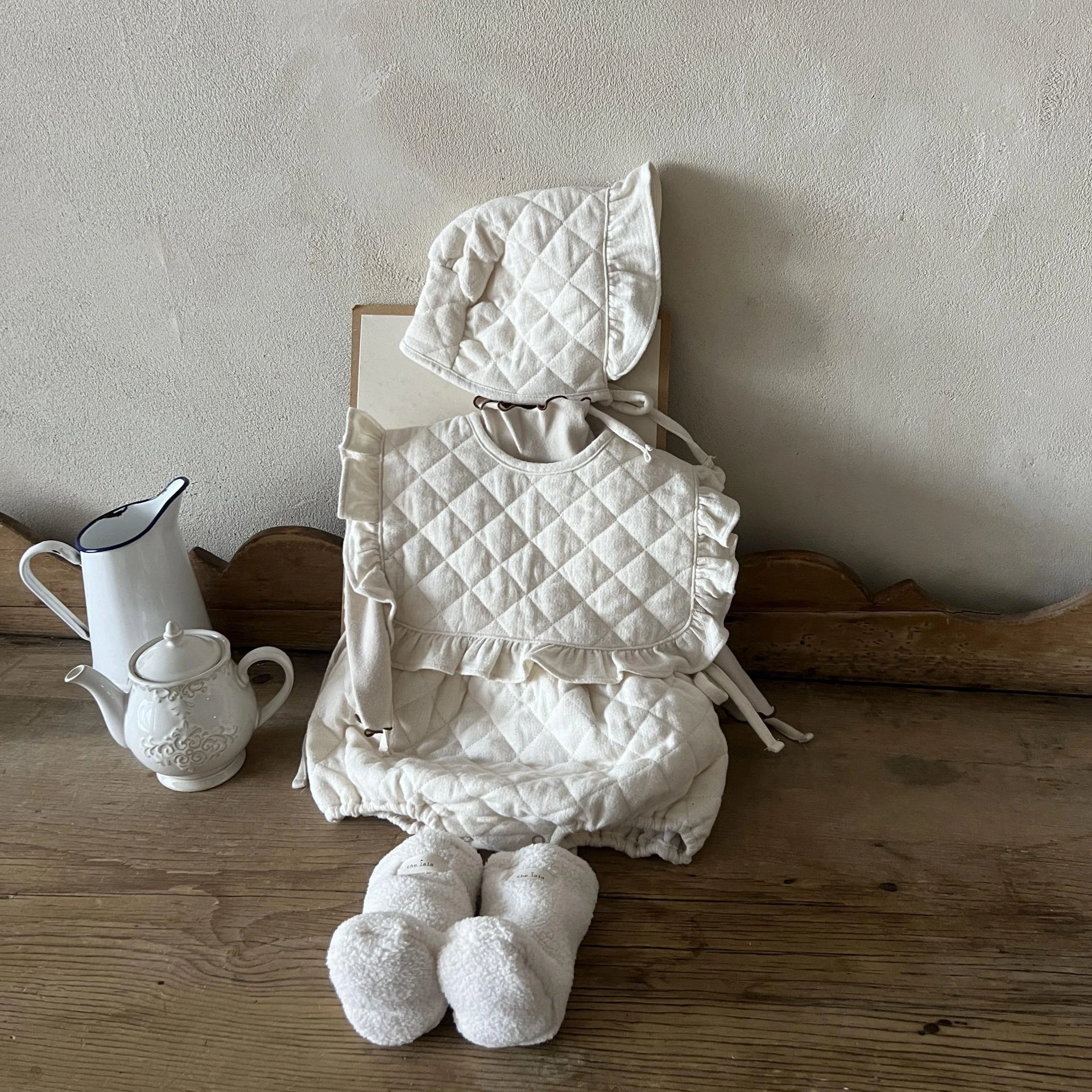 wholesale Winter online store new design newborn baby solid custom cotton jumpsuit toddler 0-2T sleeveless high quality rompers