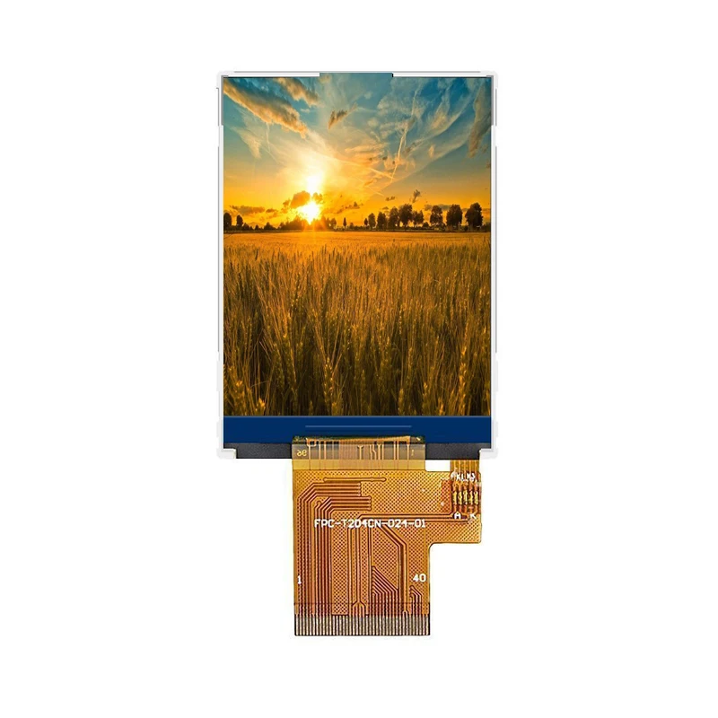 DAS Hot Sale 2.2 inch TFT LCD display 240x320 resolution Transmissive 65K colors RHos  RGB Interface for screen