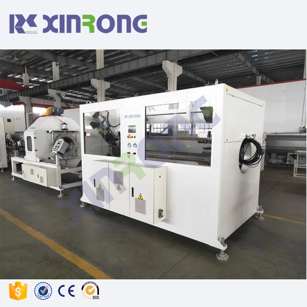 Xinrongplas conical screw and barrel equipment production extruding plastic machine pvc pipe make machines