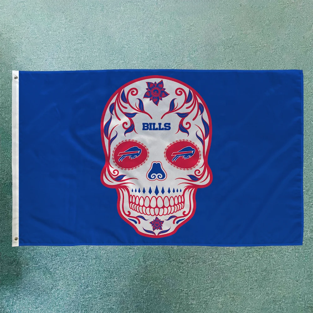 In Stock All  Football Team Flag 3x5ft High Quality Custom Design Dallas Buffalo Bills  Banner 100% Polyester Sports Nfl Flag