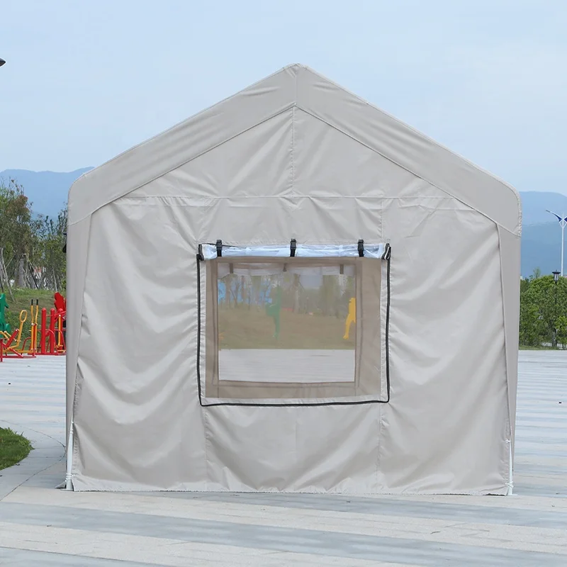 Sibada outdoor garden backyard with mesh mosquito repellent hard top gazebo