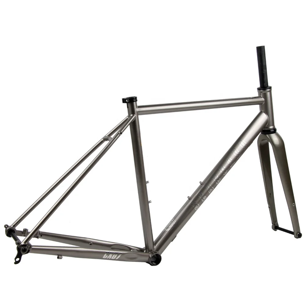 56cm Size High Quality Fast Delivery Steel Gravel Bike Frame 700C Wheelset 40MM Light Weight Bicycle Frame Gravel