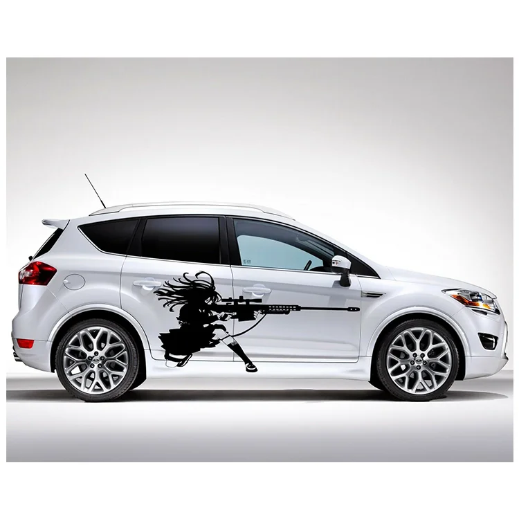 Водонепроницаемая виниловая наклейка на окно автомобиля с УФ-печатью заказ