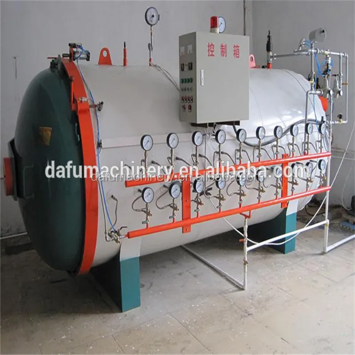 China Henan professional design electric autoclave vulcanizer with pressure test report