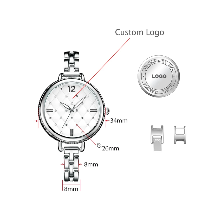 SHENGKE Chic Custom Lady Watch K0025L Women Bracelet Watch Wrist Vogue Dress Handwatch Girls Luxury Saat OEM