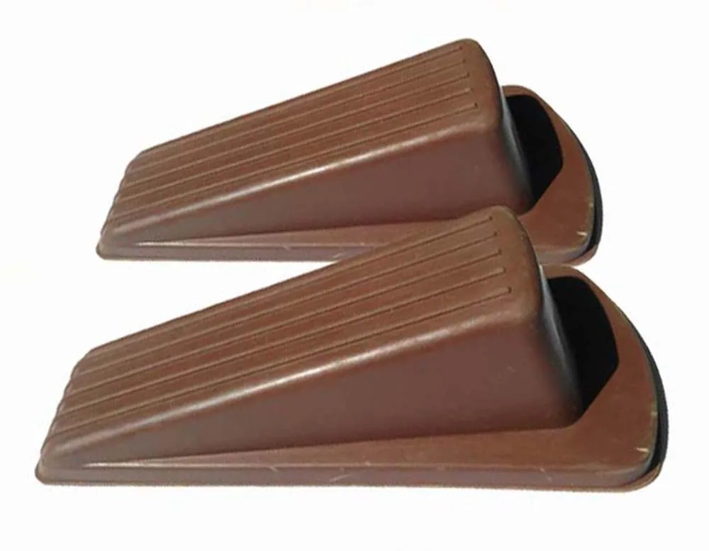 Non-skid Silicone Rubber Door Stop Rubber Door Wedge Wall Mount Door Stop