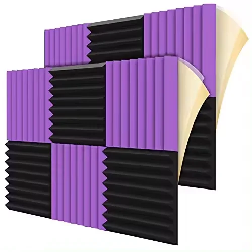 acoustic foam high density acoustic foam panels 30*30*5cm bass trap self adhesive acoustic panel  12packs/24packs