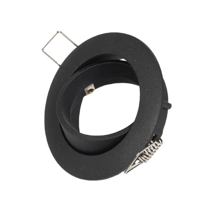 
Recessed die cast aluminum led home lighting housing mr16 gu10 round led downlight frame 