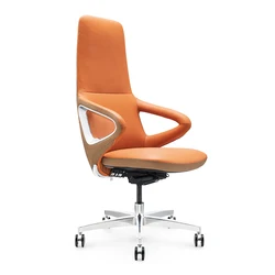 Вращающийся стул руководителя офисной мебели 2021 Новый вращающийся стул руководителя из искусственной кожи