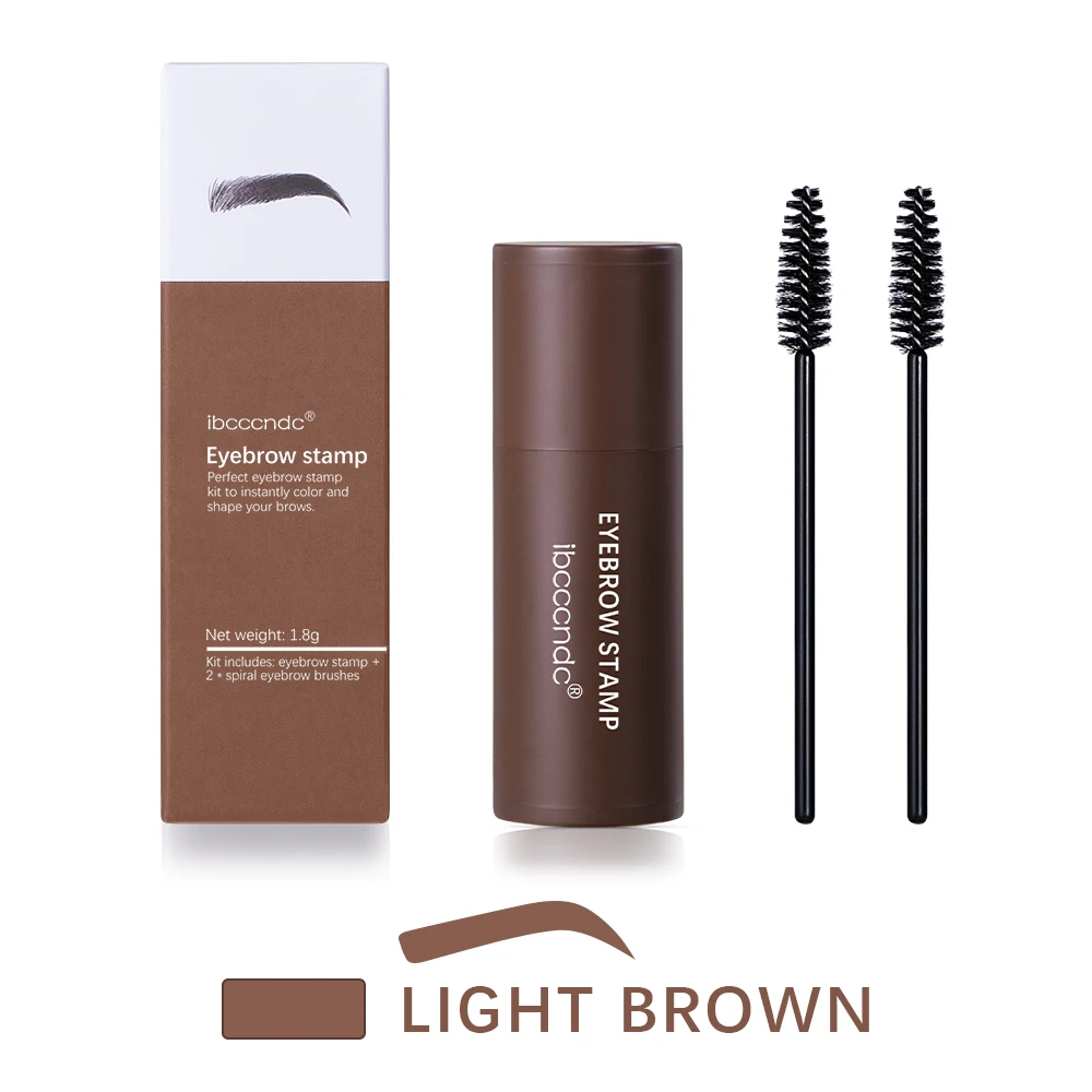 Perfect vegan brow stamp kit eyebrow stamp and stencil make up eyebrow Done In Seconds