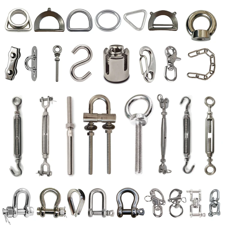 Heavy duty stainless steel s shaped hooks triangle hanger snap carabiner 50mm 6 inch 150mm s hook