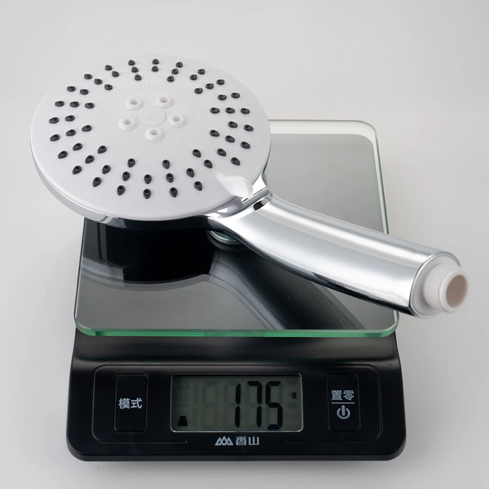 TB-7004 abs chrome high pressure saving water shower head with hose