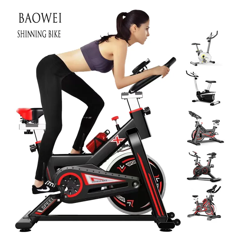 
China indoor drive fitness pedal magentic spinning eletric bike home gym cycle exercise bikes 