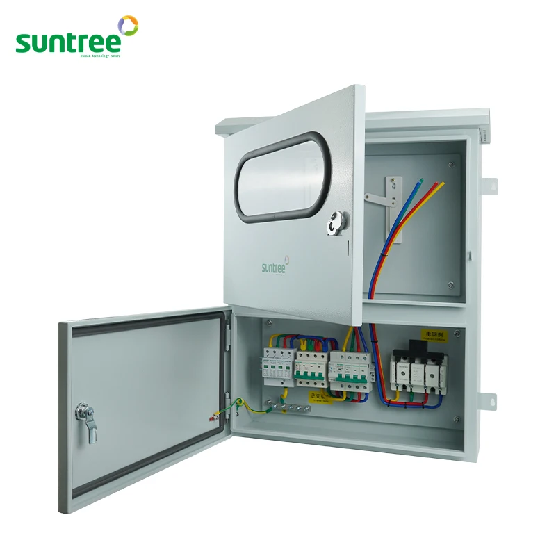 AC/DC Combiner box Grid Tie Combined With Mppt Solar Charge Controller