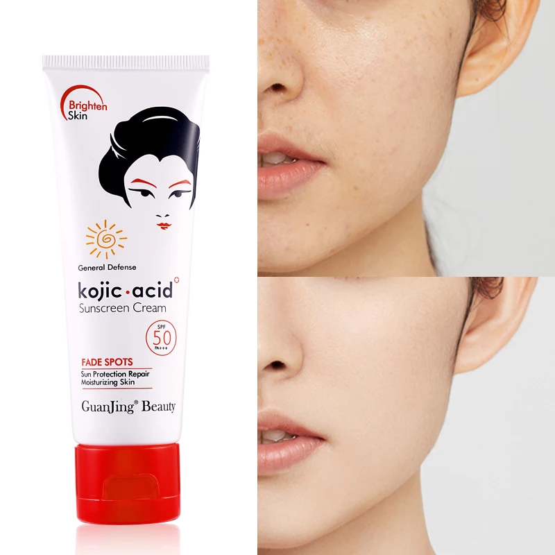 Kojic San Oil Free Sun Screen Cream high protect sunblock for face