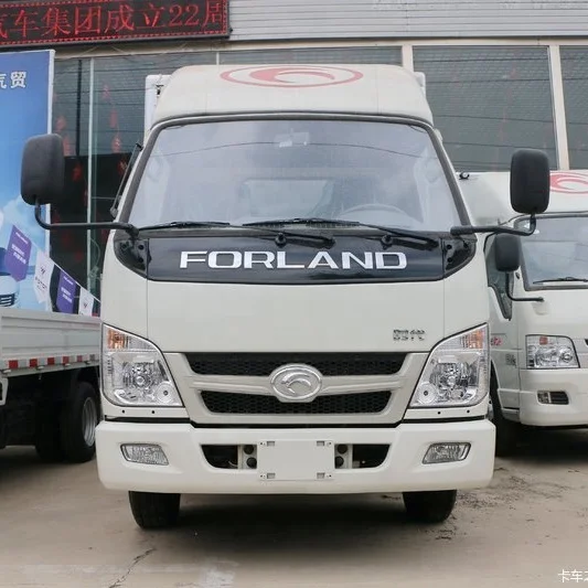 
2020 new foton 4x2 cargo truck 2ton box truck diesel mini truck for sale 