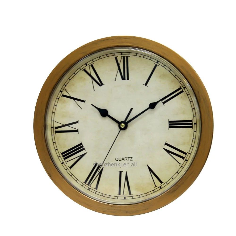 Working Wall Clock with Hidden Storage Space Three Compartment Shelf Diversion Safe Secret Stash Money Cash Jewelry