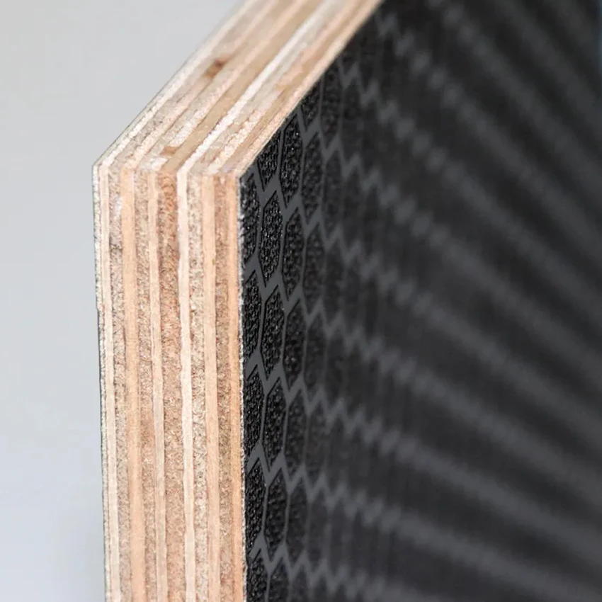 Apolloxy MFG F17 Formply 3X6 4X8 Feet Shuttering Plywood Red Building Template Black Film Faced Plywood For Concrete