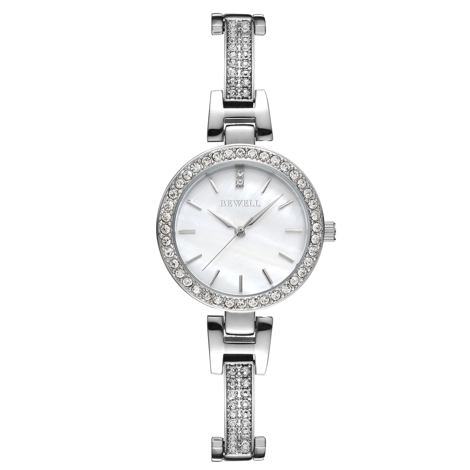 2023 женские часы с металлическим кварцевым браслетом