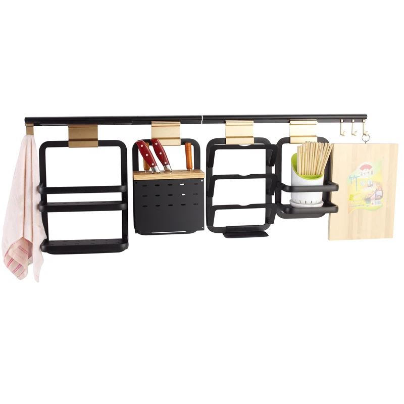Factory Kitchen Necessities Hanging Shelving Supplies Kitchen Wall Racks Shelf