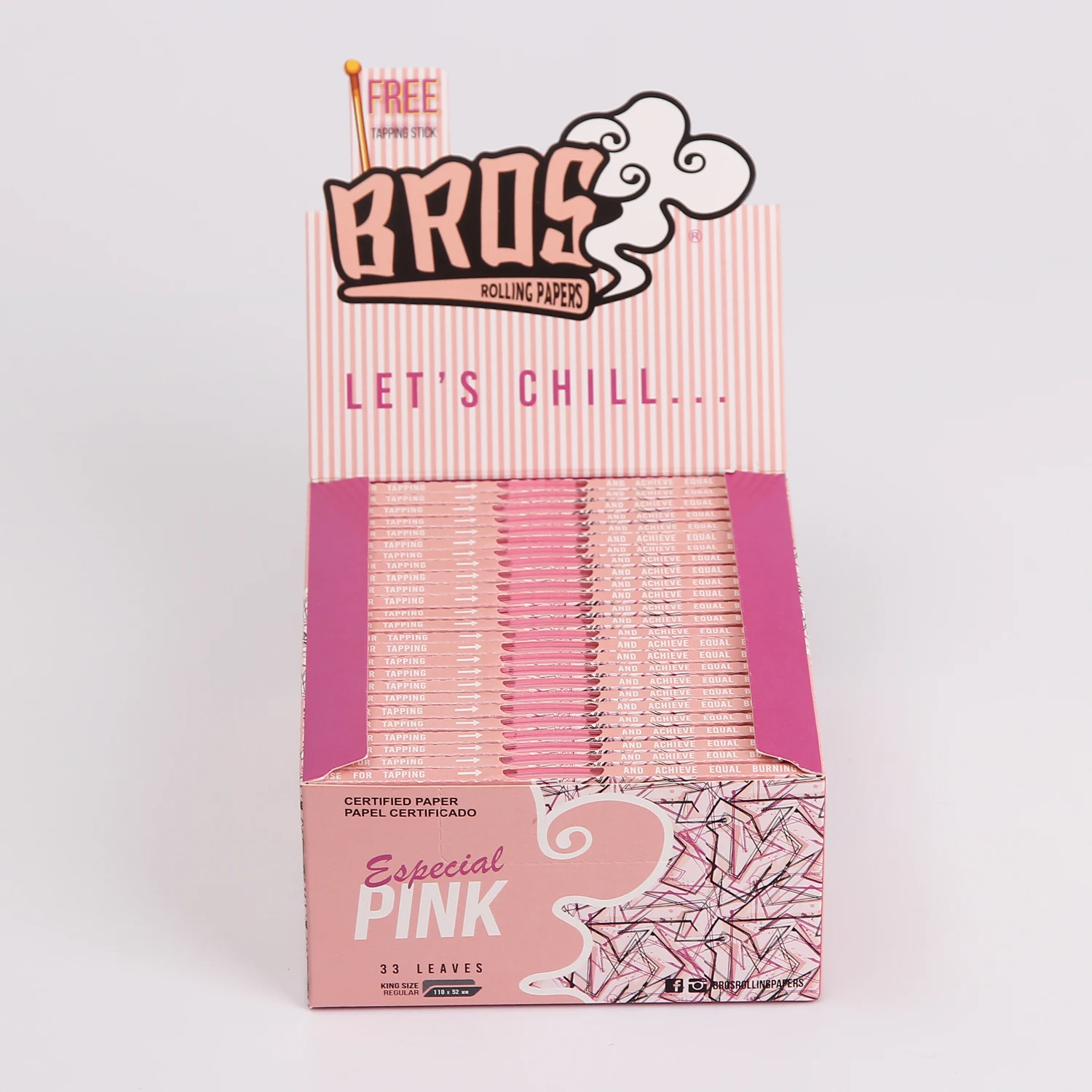  Custom Pink King Size Smoking Accessories Rolling
