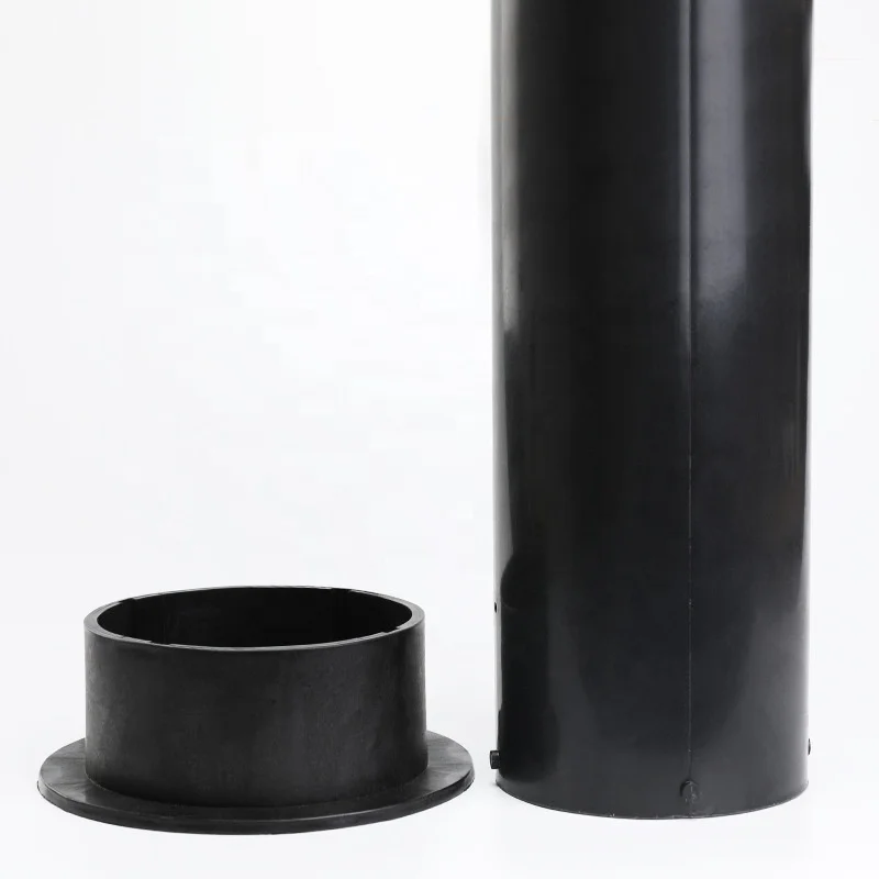 Barista accessories Abs plastic black scum bucket for espresso machine