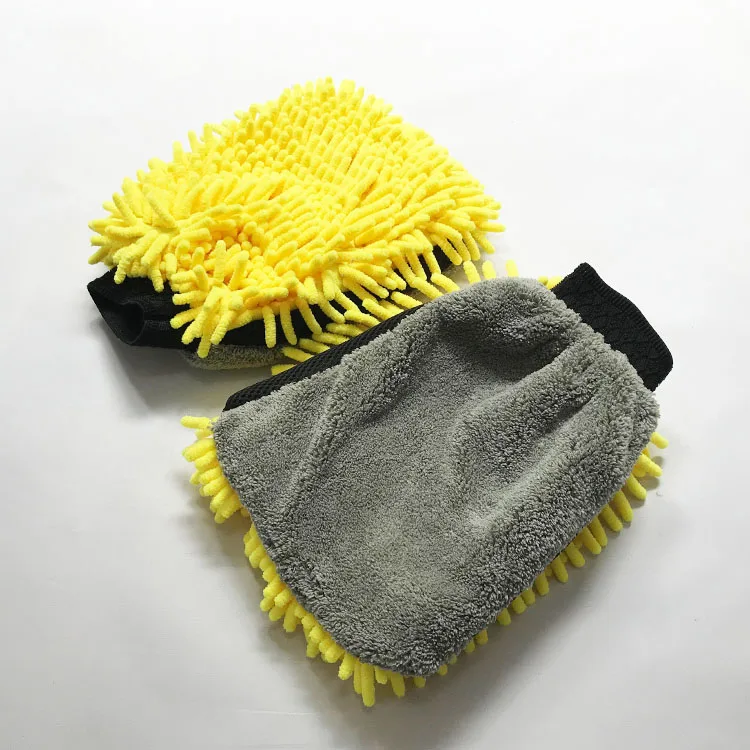 
METIS high quality cleaning microfiber chenille cleaning glove 