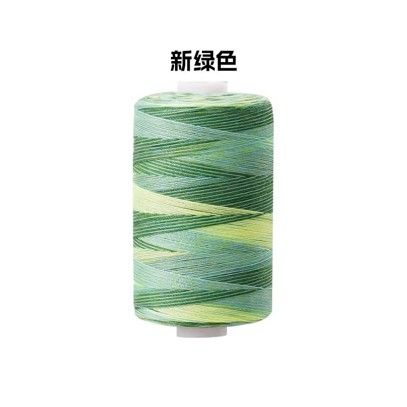 1000 Yards Polyester Multi-Color Sewing Thread Dyed Sections for Quilting & Sewing Machines for Needlework