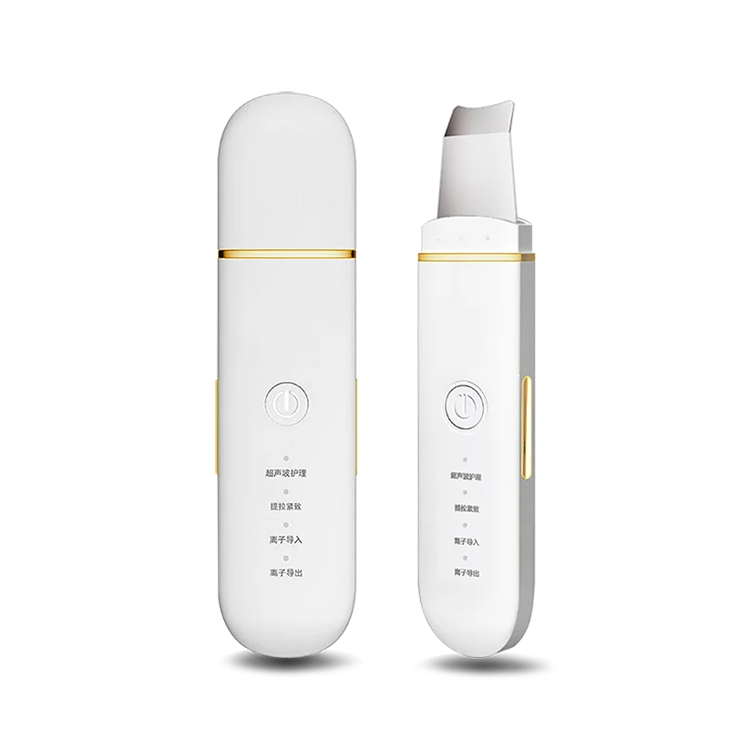 Newest  Face Lifting  skin scrubber portable skin scrubber ultrasonic peel clean facial beauty machine