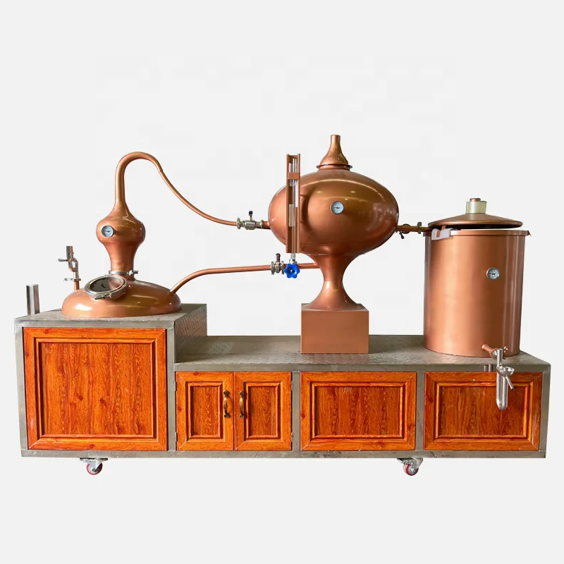 Brandies Cognac Grappa Distiller Alambic Pot Still Charentais Alembic Still 300-Litre Kettle and Pre-heater