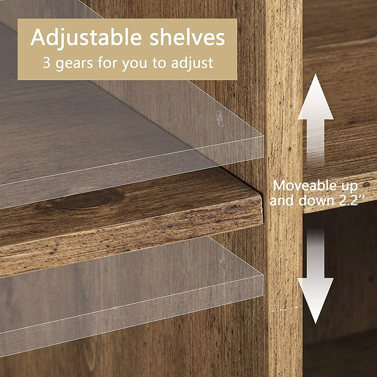 Luxury Living Room Sideboard Dining Room Furniture Barn Door Buffet Storage Cabinet Modern Sideboard Cabinet