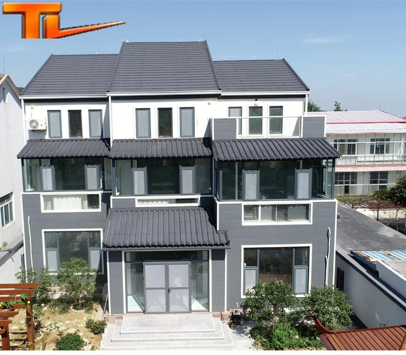 Good design light gauge steel frame prefabricated houses and villas