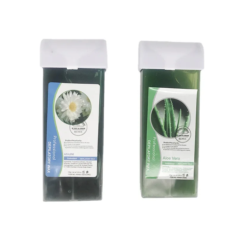 Factory Price Hair Removal Refillable Depilatory Roll on 100ml Wax Cartridge With Multi Colors